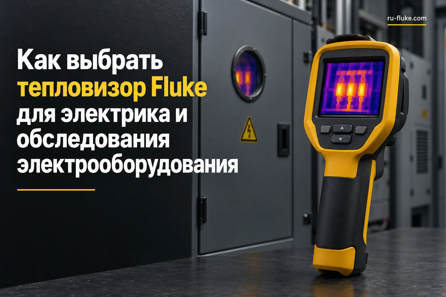 Как выбрать тепловизор Fluke для электрика и обследования электрооборудования