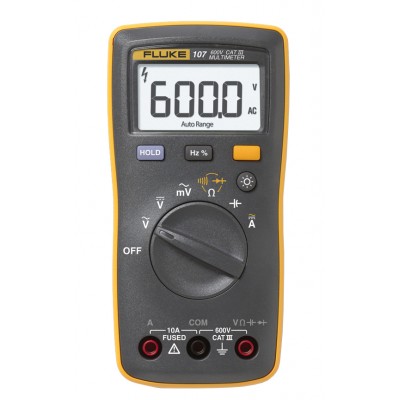 Мультиметр с поверкой FLUKE 107 Мультиметр с поверкой FLUKE 107