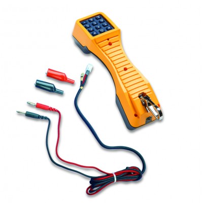 Тестер FLUKE Networks TS19 Test Sets с переходом со штекера на зажим типа «крокодил» Тестер FLUKE Networks TS19 Test Sets с переходом со штекера на зажим типа «крокодил»