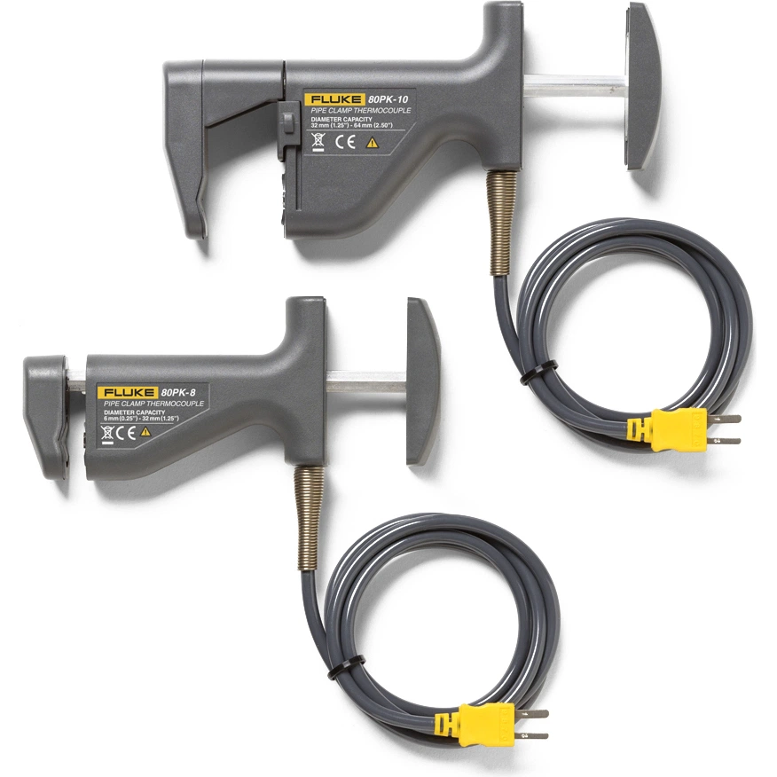 Комплект датчиков температуры с хомутом для труб FLUKE 80PK-18