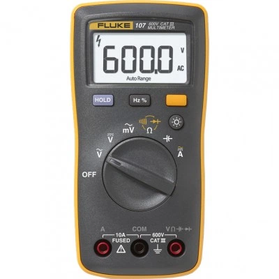 Мультиметр с поверкой FLUKE 107 Мультиметр с поверкой FLUKE 107