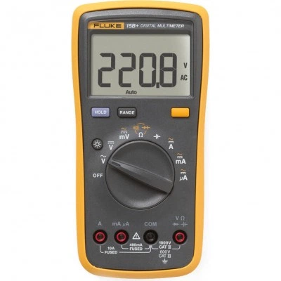 Мультиметр с поверкой FLUKE 15B+ Мультиметр с поверкой FLUKE 15B+