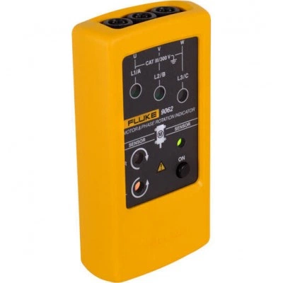 Индикатор чередования фаз и вращения электродвигателя FLUKE 9062 Индикатор чередования фаз и вращения электродвигателя FLUKE 9062