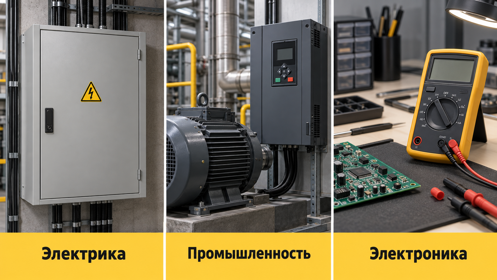 Области применения мультиметров: электрика зданий, промышленное оборудование и электроника
